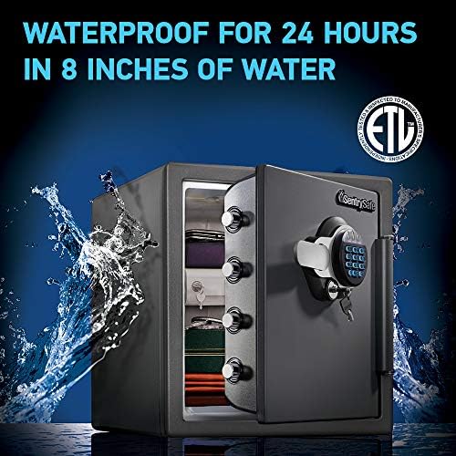 SentrySafe 2-Hour Fireproof Safe, Digital Keypad, 1.2 Cu Ft, STW123GTC - Image 3