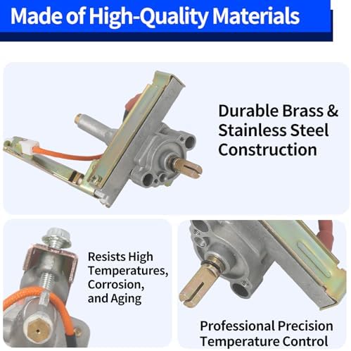 1.6mm Gas Grill Main Burner Control Valve & Igniter Assembly, Replacement for Bull Angus/Brahma/Lion, Summerset Sizzler Series, BBQ Island, Blaze NG Grills, Replaces OEM Part #16525 - Image 2