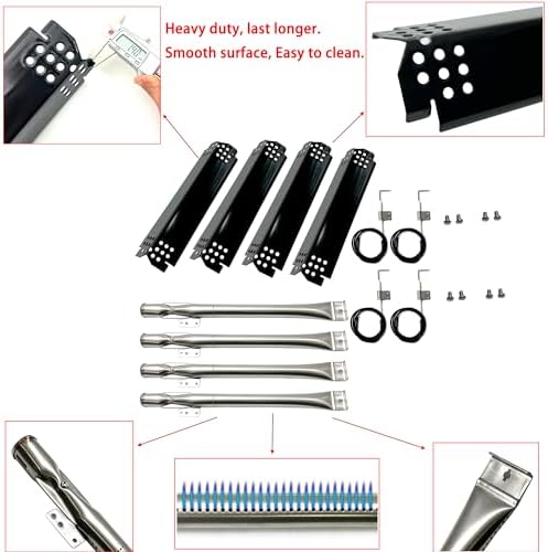 Kits DG278 Replacement for Nexgrill 720-0830H,720-0888N/S,720-0783E,720-0830X, Grill Burner, Heat Plates, Igniter Kit for Home Depot Nexgrill 4 Burner 720-0830H, 4pack - Image 3