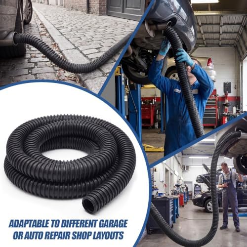 3" ID x 11' Length Car Exhaust Hose for Garage - Image 6