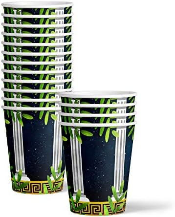 Greek Mythology Birthday Party Supplies Set Plates Napkins Cups Tableware Kit for 16 - Image 3