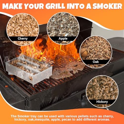 5" x 8" Pellet Smoker Tray, 12 Hours Billowing Maze Smoker Box - Image 5