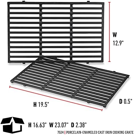 Weber® Porcelain‑Enameled Cast‑Iron Grates for Select Genesis® Grills - Image 6