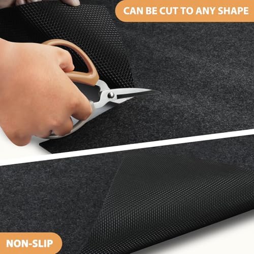 Grill Mats for Outdoor Grill 52" x 38", Heat Resistant BBQ Floor Mat, Under Grill Deck Protector, Waterproof Oil-Proof Non-Slip Grill Mat for Patio, Deck, Lawn, Fireplace & Indoor Floors - Image 5