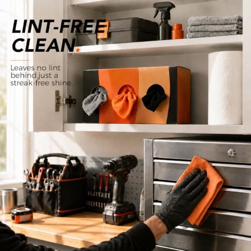 UNIMADE Microfiber Cleaning Cloth, 150 Pack Microfiber Towels for Cars - Image 3