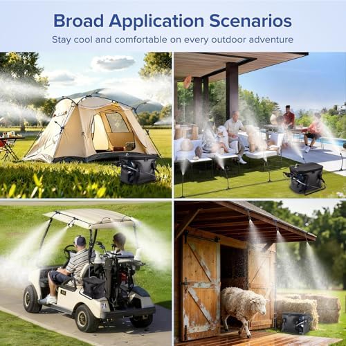 26 FT Portable Misting System for Outside Patio Mister for Summer Cooling - Image 6