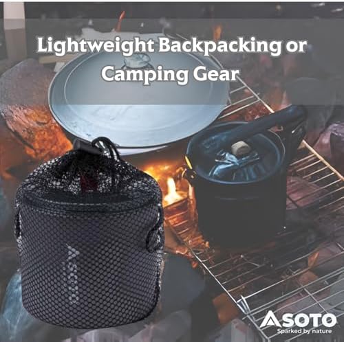 SOTO Amicus Backpacking Stove & Pot - Camping Stove With or Without Igniter - Image 5