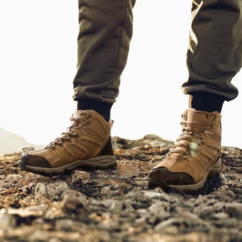 NORTIV 8 Men's Ankle High Waterproof Hiking Boots - Image 2