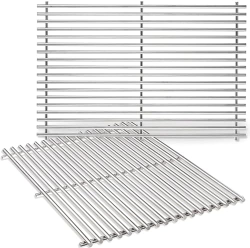 Uniflasy 304 Stainless Steel Grill Grates for Weber Genesis 300 (2007-2016) by Uniflasy