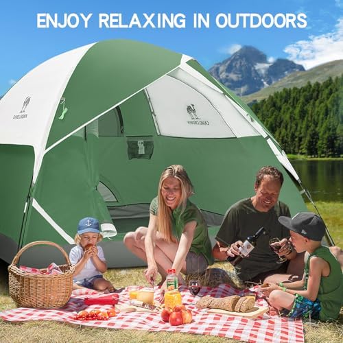 CAMEL CROWN Tents for Camping 2/3/4/5 Person Camping Dome Tent, Waterproof,Spacious, Lightweight Portable Backpacking Tent for Outdoor Camping/Hiking - Image 5