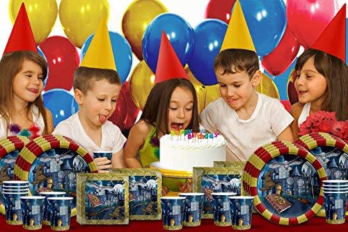 Wizard Castle Birthday Party Supplies Set Plates Napkins Cups Tableware Kit for 16 - Image 7