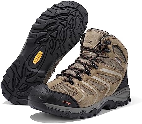 NORTIV 8 Men's Ankle High Waterproof Hiking Boots - Image 3