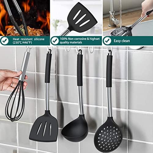 Umite Chef Kitchen Utensil Set, 15pcs Silicone Cooking Utensils - Image 5