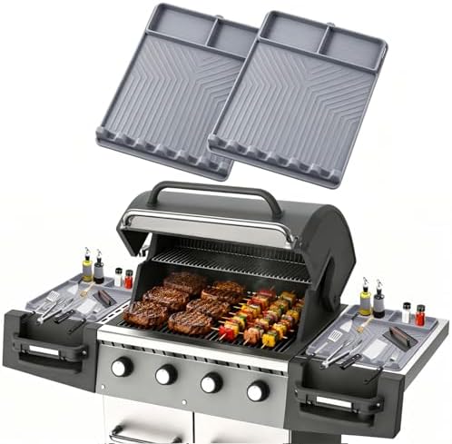 2PCS Rollable Silicone Grill Mat for Flat Top Grill Accessories by Unknown