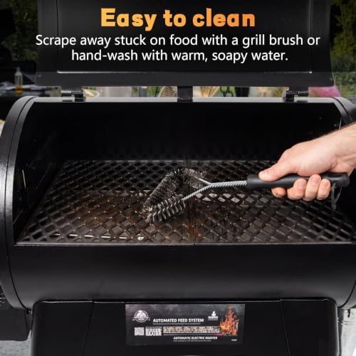 Cast Iron Grill Grates for Pit Boss 820/850 Series, 2 Pack Pit Boss Grill Grates Replacement Parts for PB820 PB820D PB820D3 PB820XL PB850PS2 PB850XL,Pro Series II 850,Navigator 850 Wood Pellet Grill - Image 5