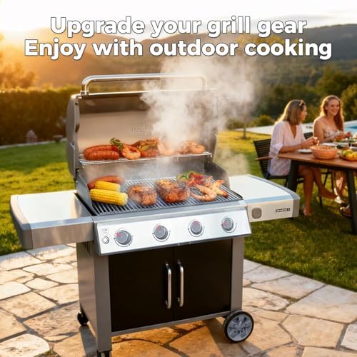 QuliMetal 18.7" Grill Grates for Weber Genesis II E-410/E-415/E-435 - Image 5