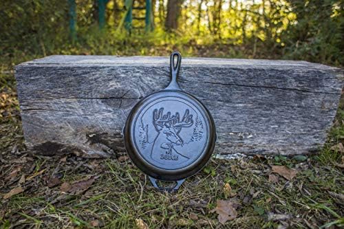 Lodge Wildlife Series Cast Iron Skillet, Deer, 10.25 Inches - Image 5