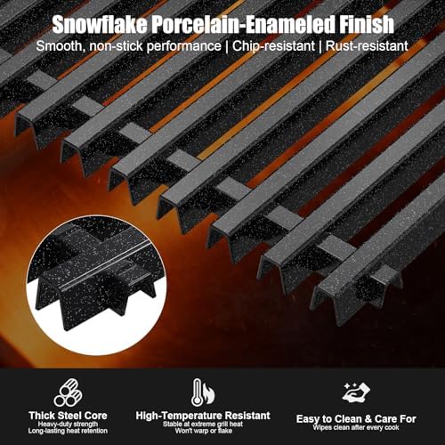Uniflasy 7525 Grill Grates for Weber Spirit 300 (2007-2012), 17.4" - Image 5