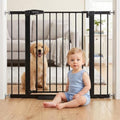 Baby Gate for Stairs, 26-40" Auto Close Dog Gate for Doorways No Drilling by Mumeasy-FocusonBabyPetSafetyGate