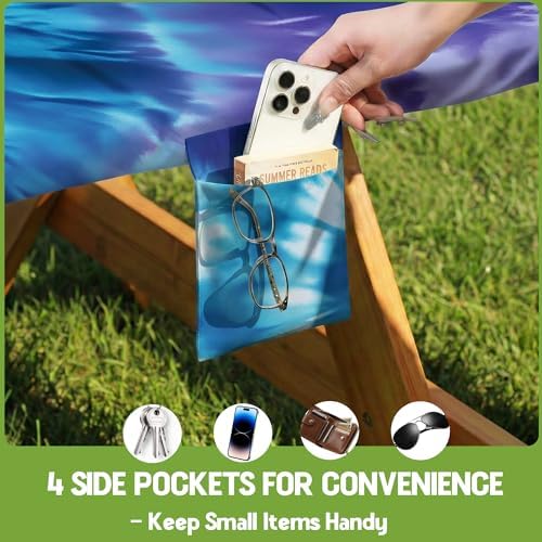 Fitted Picnic Table Cover with Bench Covers Vinyl Waterproof Elastic Edges Fitted Rectangle Table Cloth Patio Tablecloth Camping Gear Essentials Rv Accessories Road Trip Supplies Car Travel Must Have - Image 5