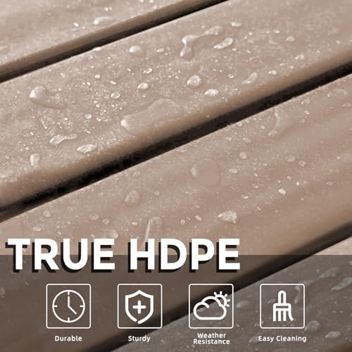 GARDENSTAR Outdoor Side Tables Adirondack, HDPE Small Table for Patio,Outside End Table for Porch, Deck, Pool, Weather Resistant/Easy Maintenance - Image 4