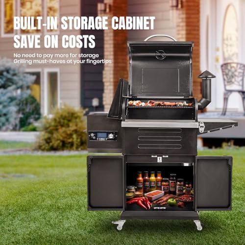 Z GRILLS Pellet Grill 572 Sq In Wood Pellet Smoker PID 3.0 Controller 600D2 - Image 5