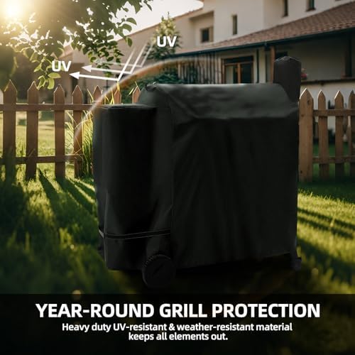 Pellet Grill Cover for Traeger Pro 34 & 780 Smoker, Waterproof, Cover Only - Image 4