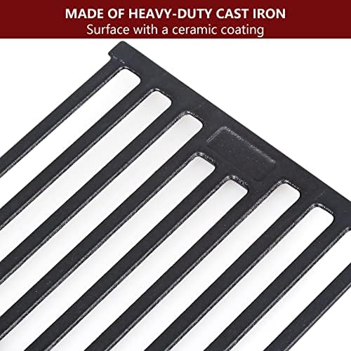 4PCS Grill Grates Replacement Parts, Grill Grates Replacement Cast Iron 19 3/4" for Chargriller 2121, 2123, 2222, 2828, 3001, 3030, 3725, 4000, 5050, 5252, 5650,9020 - Image 3