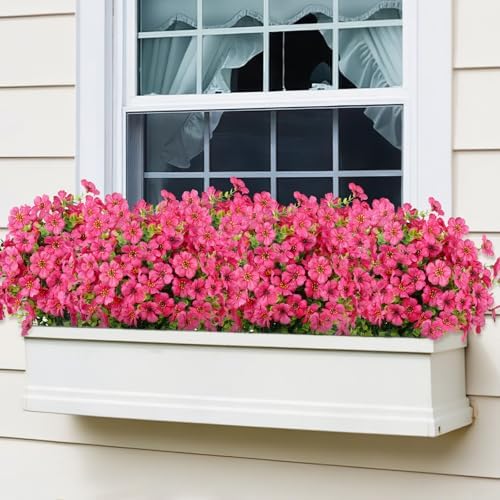 AGIRL Artificial Flowers Outdoor UV Resistant Fake Plant Garden Patio Decor - Image 6
