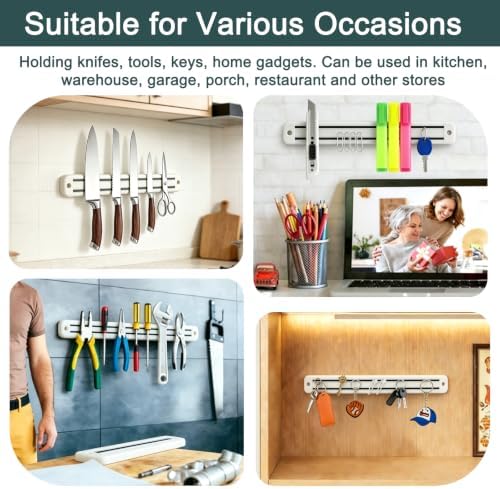 Magnetic Knife Strips Holder for Wall/Refrigerator, Magnetic tool holder - Image 7