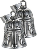 Motorcycle Bell Guardian Angel Gremlin Lucky Charm Gift For Riders by CTZSRGuardianAngelGoodLuckBells
