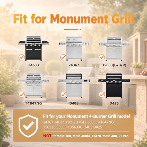Warming Rack for Monument 4-Burner–Stainless Steel Grill Replacement Parts - Image 3