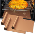 Oven Liners for Bottom of Oven - 3 Pack Large Gas Stove Top Protectors, Reusable Oven Liner for Electric, Gas, Toaster Ovens, Grills - BPA & PFOA Free Keep Your Oven Clean Oven Mat by MimekitchenKitchenHelper