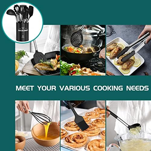 Umite Chef Kitchen Utensil Set, 15pcs Silicone Cooking Utensils - Image 4