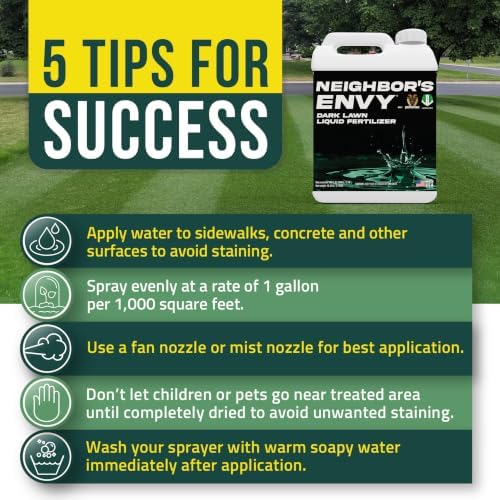 PetraMax Neighbor’s Envy Grass Fertilizer for Lawn, (32,000 sq ft, 2 Gal) - Image 7