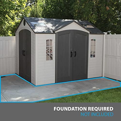 Lifetime 60001 Outdoor Storage Shed, 10 by 8 Feet - Image 5