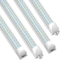 SHOPLED 6FT LED Shop Light, D-Shape 72W 9360LM 6000K Cool White, Linkable by SHOPLED