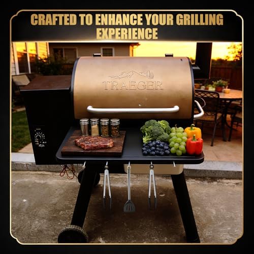 QuliMetal Folding Front Shelf for Traeger Pro 22,Pro 575,Ironwood 650 - Image 5