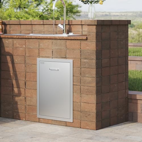 VEVOR Outdoor Kitchen Drawers 17.7"W x 25"H x 22.8"D Stainless Steel - Image 2