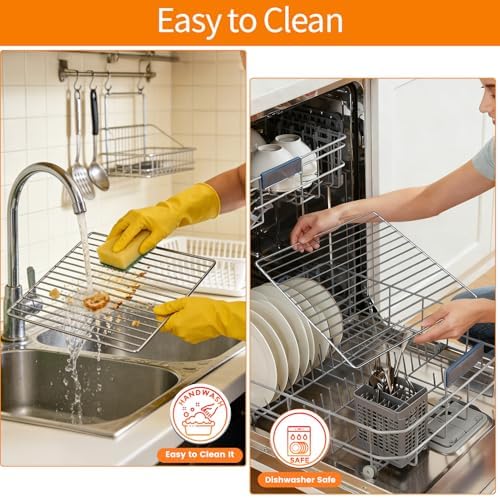 GCQ Wire Rack for Breville BOV650XL the Compact Smart Oven Countertop Toaster Oven,12.4"×10.2" Stainless Steel Grill Racks Baking Rack Cooling Rack Accessories Replacement Parts,Dishwasher Safe - Image 5