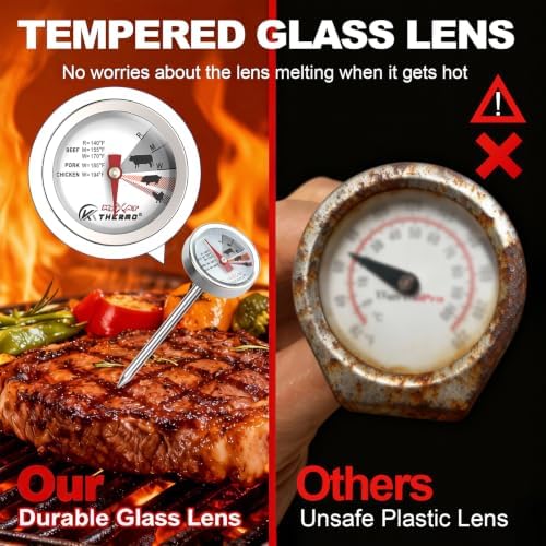 KT Thermo Thermometers, Not for Medical Purposes Meat Thermometer Mini Dial - Image 4