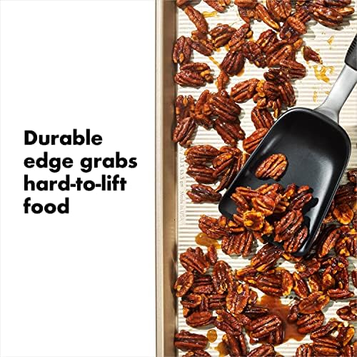 OXO Good Grips Nylon Sheet Pan Roasting Scoop for Vegetables - Black - Image 5