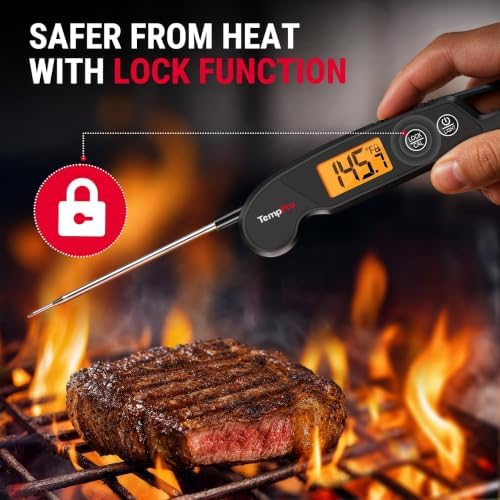 TempPro TempSwift 1 Sec Digital Meat Thermometer Instant Read Thermometer - Image 4