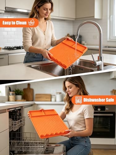 2-Pack Rollable Silicone Grill Mat for Blackstone Accessories - Image 6