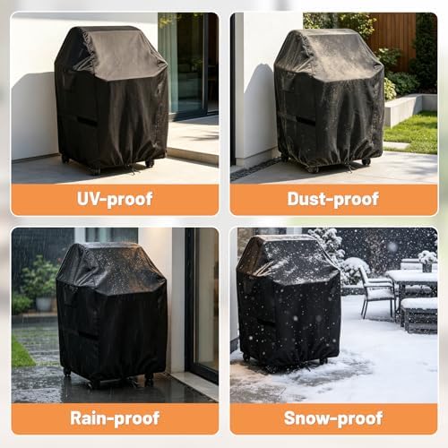 BBQ Grill Cover for 24 Inch Nexgrill Deluxe 2 Burner Gas Grill - Image 6