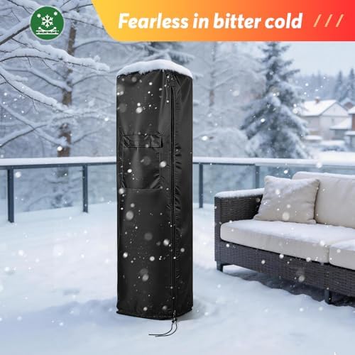 Patio Heater Covers for HAIMMY 42 Inch Heater - 10.2"L×12.6"W×41"H - Image 5