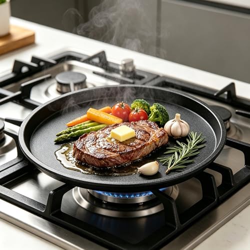 Cast Iron Fajita Plate, Skillet Pan, Steak Platter (10 inch) - Image 2