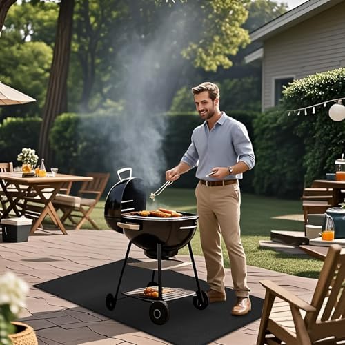 Grill Mat for Blackstone Griddle Accessories 28 & 36in, 90 x 48 x 0.04in - Image 6