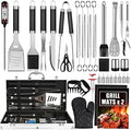 Cifaisi 38Pcs BBQ Tools Grilling Accessories Set with Aluminum Case by Cifaisi