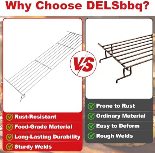 DELSbbq Grill Warming Rack for Charbroil Performance 4 Burner Grills - Image 4